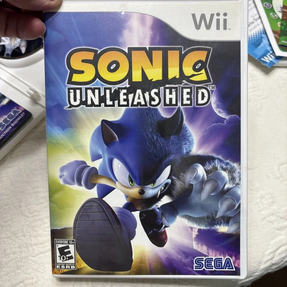 Sonic Unleashed Sega (Nintendo Wii, 2008)  - Game , Case No Instructions